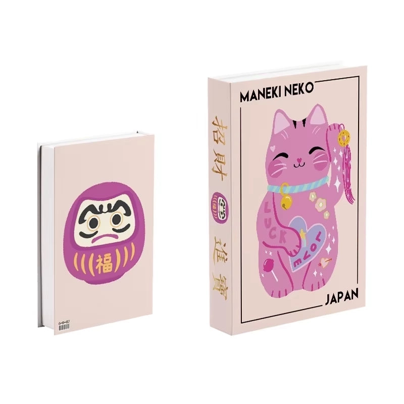 Libros de arte falsos decorativos para interiores contemporáneos