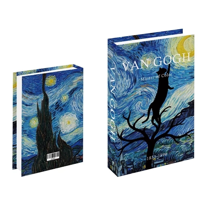 Libros de arte falsos decorativos para interiores contemporáneos