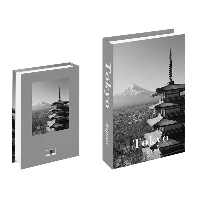 Libros de arte falsos decorativos para interiores contemporáneos