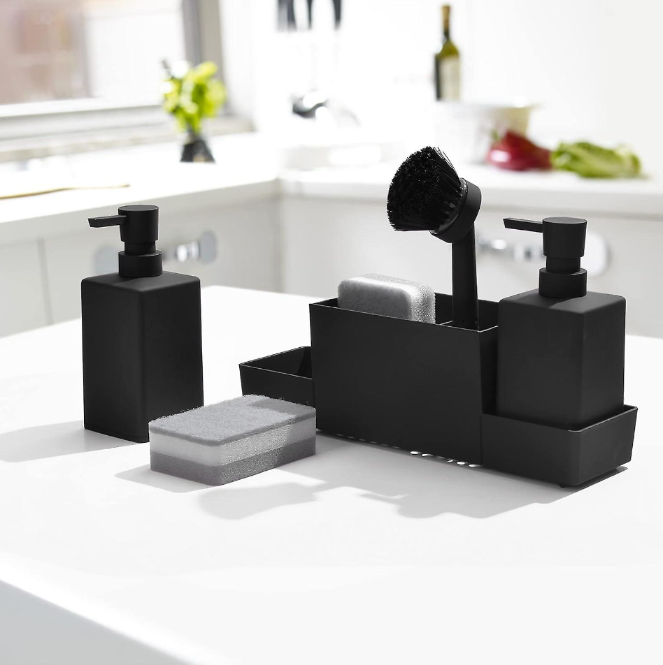 Eatsy™ Kitchen Cleaning Sponge and Liquid Soap Dispenser