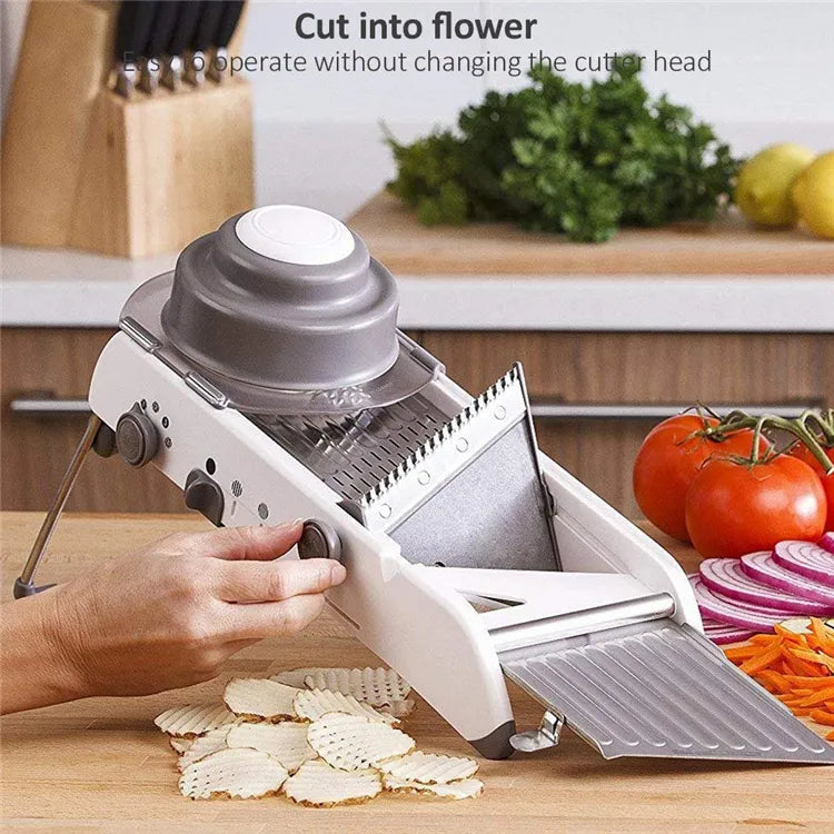 Mandoline slicer with 18 multifunctions
