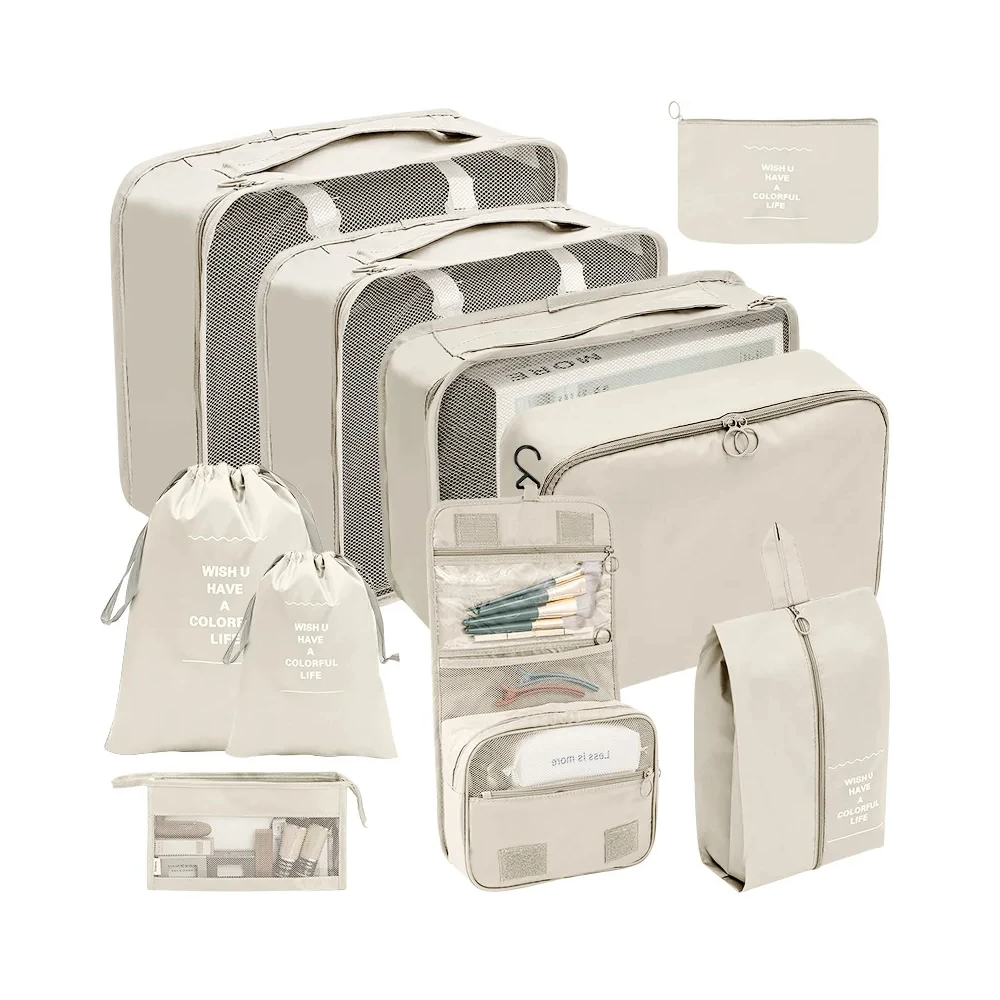 Kew Haus™ Travel Suitcase Organizer Bag Set
