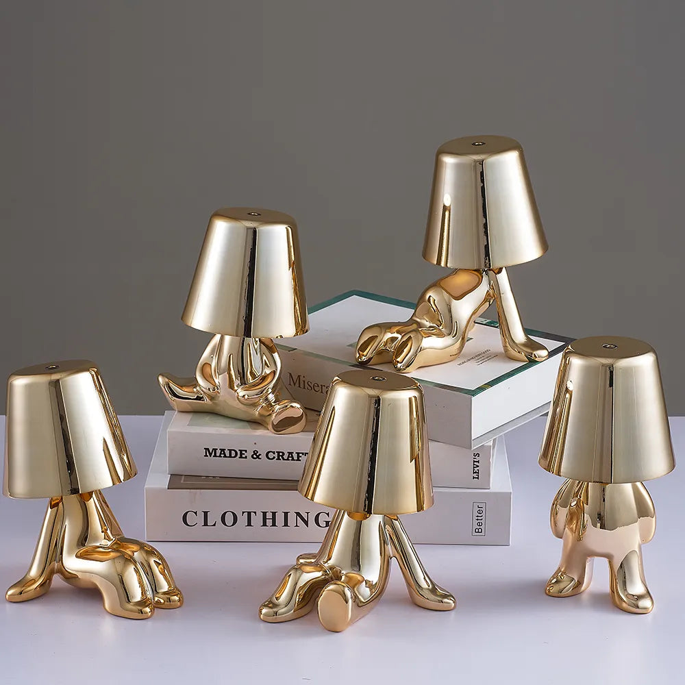 Klume™ Cordless Thinker Style LED Table Lamp
