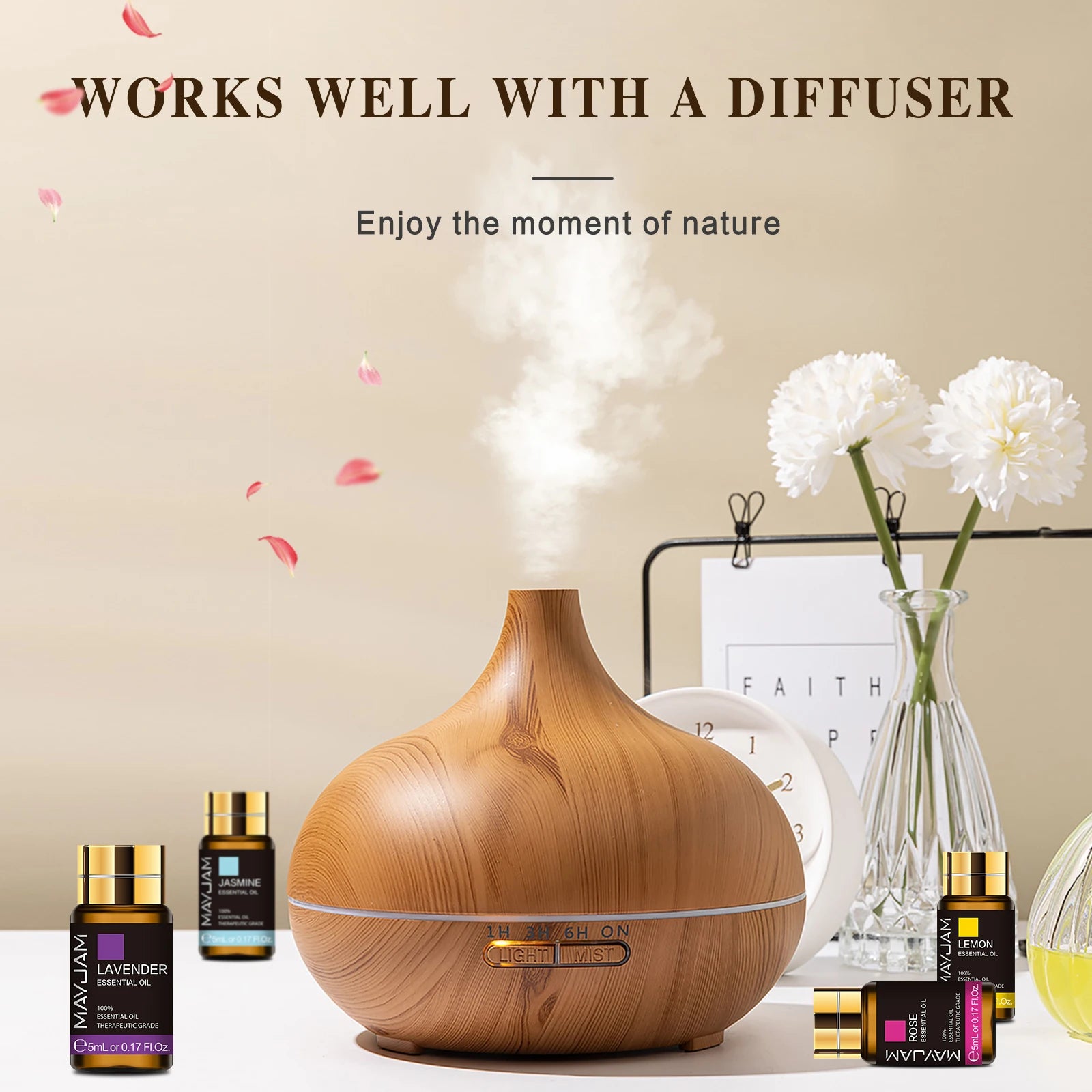 Set 35 Pure Essential Oil Aromas for Humidifier Diffuser