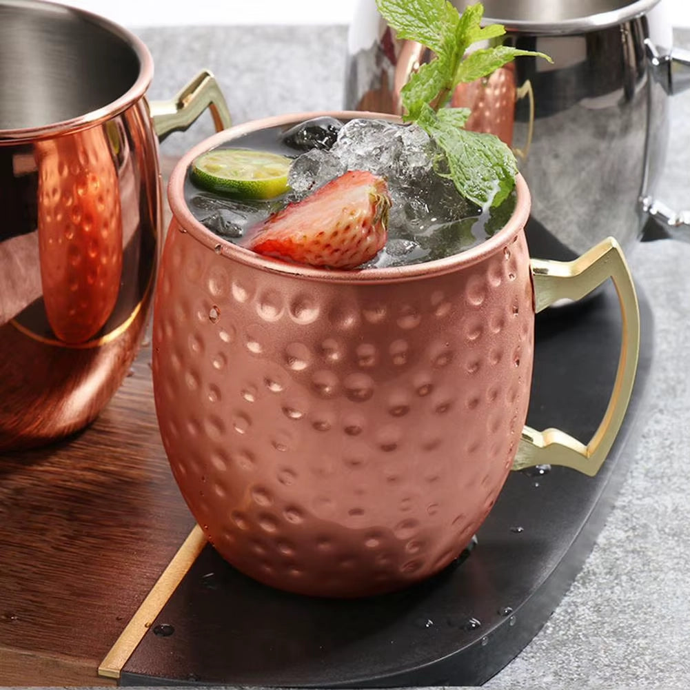 Taza Moscow Mule de acero inoxidable