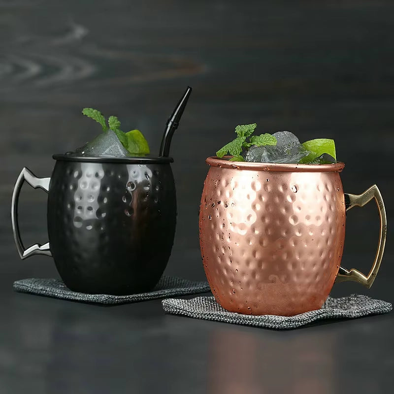 Taza Moscow Mule de acero inoxidable
