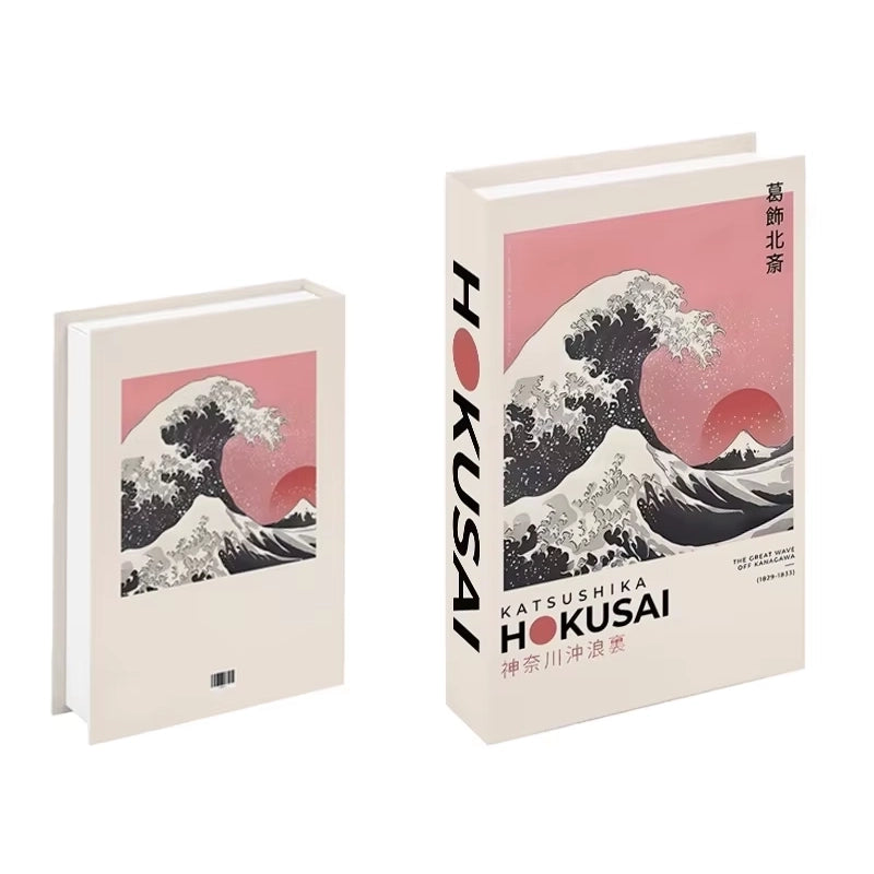 Libros de arte falsos decorativos para interiores contemporáneos