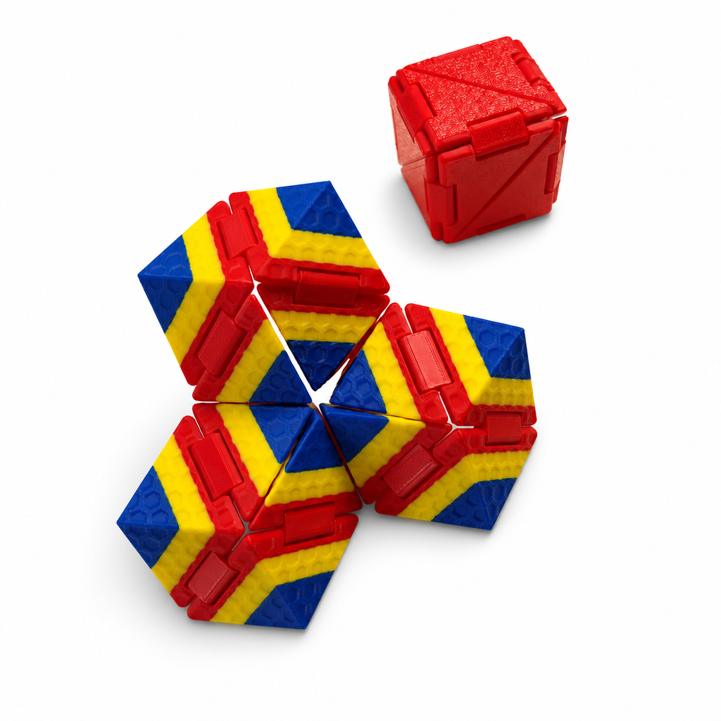 Infinity Origami Cube - Stress Relief Fidget Toy