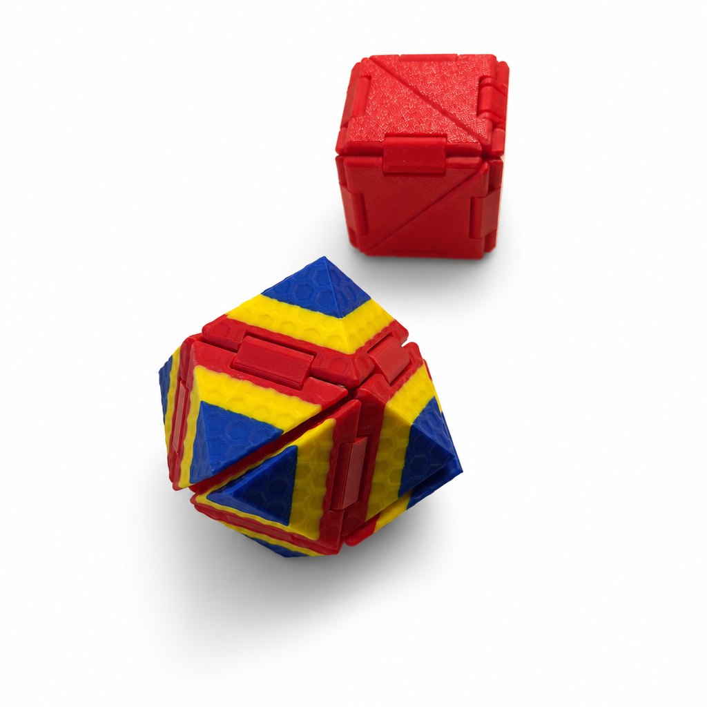 Infinity Origami Cube - Stress Relief Fidget Toy