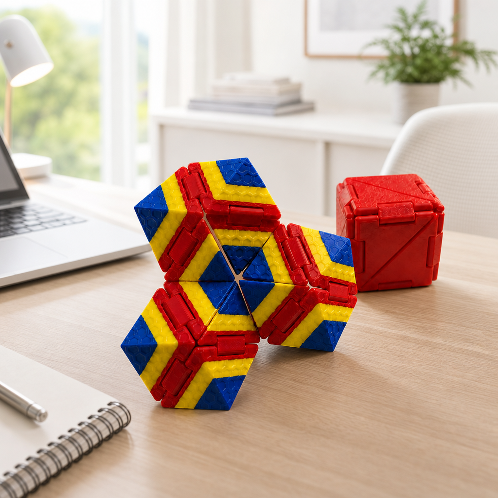 Infinity Origami Cube - Stress Relief Fidget Toy