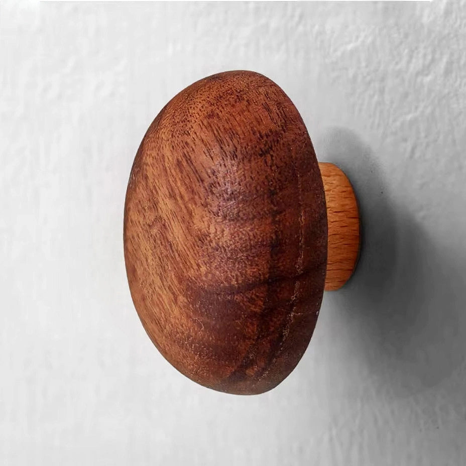 Premium Minimalist Touch with a Nordic Wood Pebble Handle