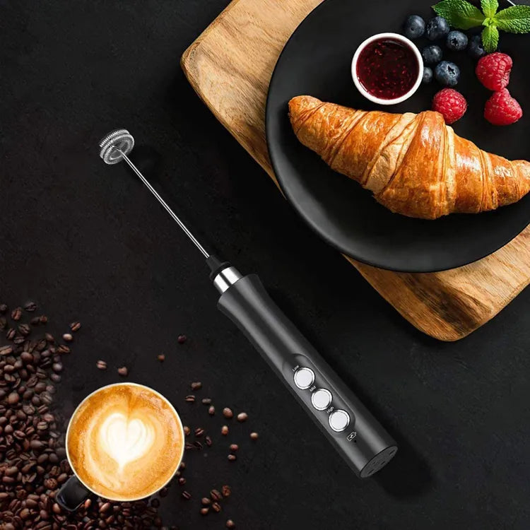 Cordless Rechargeable Milk Frother